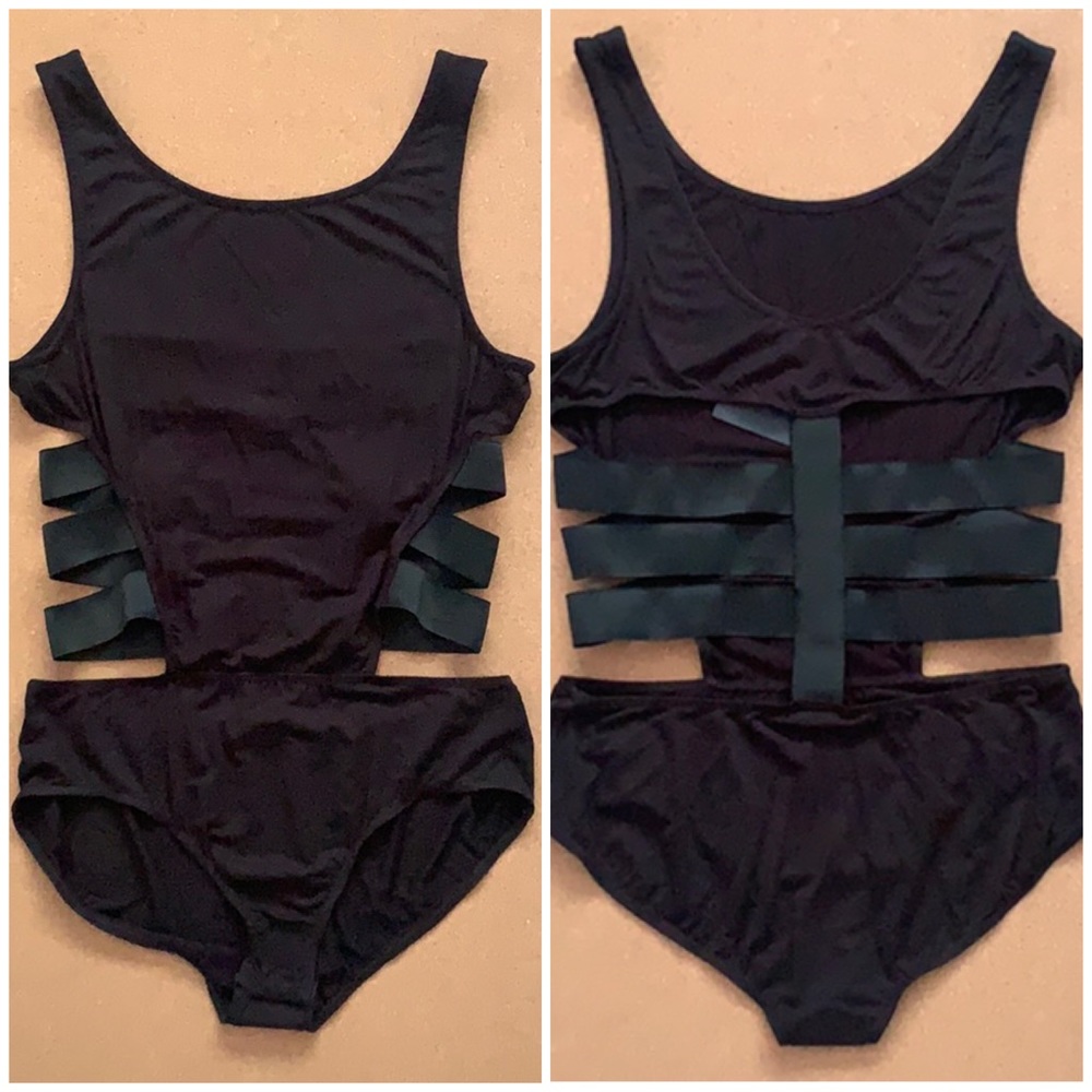 ASOS Strappy Cut Out Bodysuit